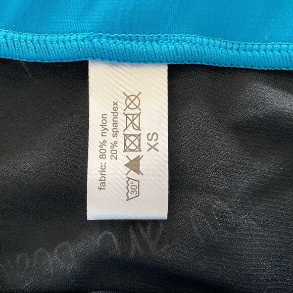 Rad Turquoise Bikinis Bottom Swimwear Size XS NWOT - Picture 3 of 4